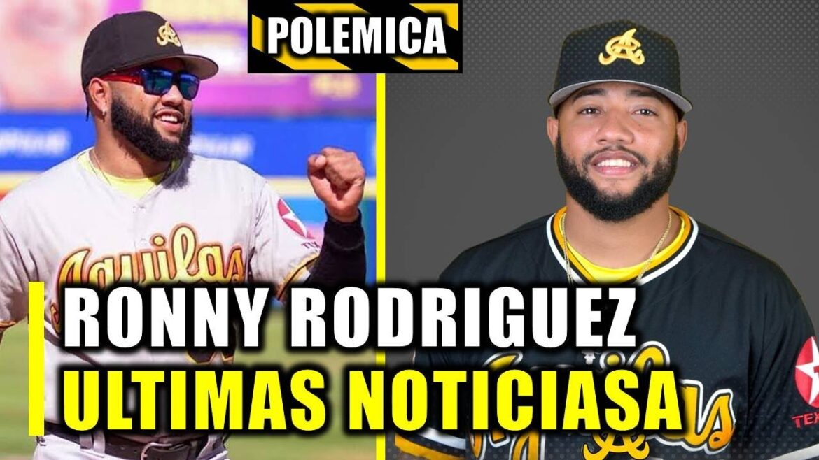 SEÑORES!!! LAS AGUILAS TOMAN DECISION CON RONNY RODRIGUEZ PARA ESTE AÑO