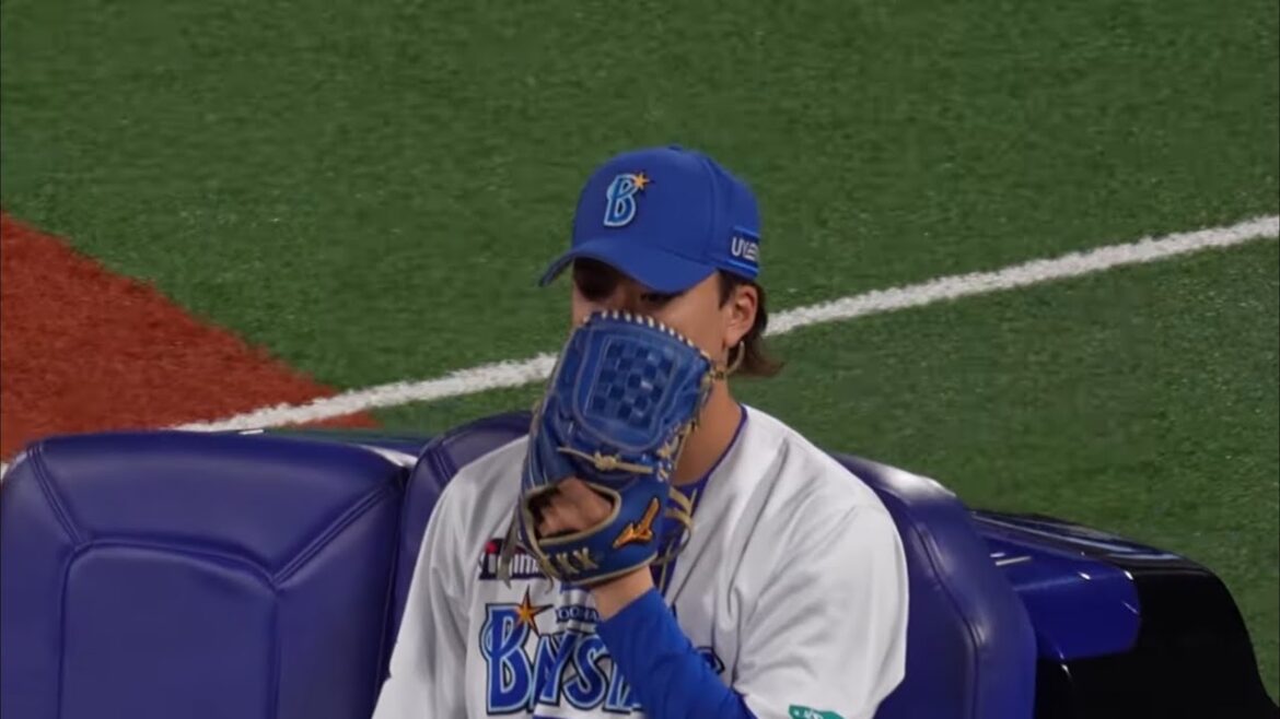 【12回表】緊張の表情で入江が登板、無失点で切り抜ける！(2025.9.23/横浜スタジアム）