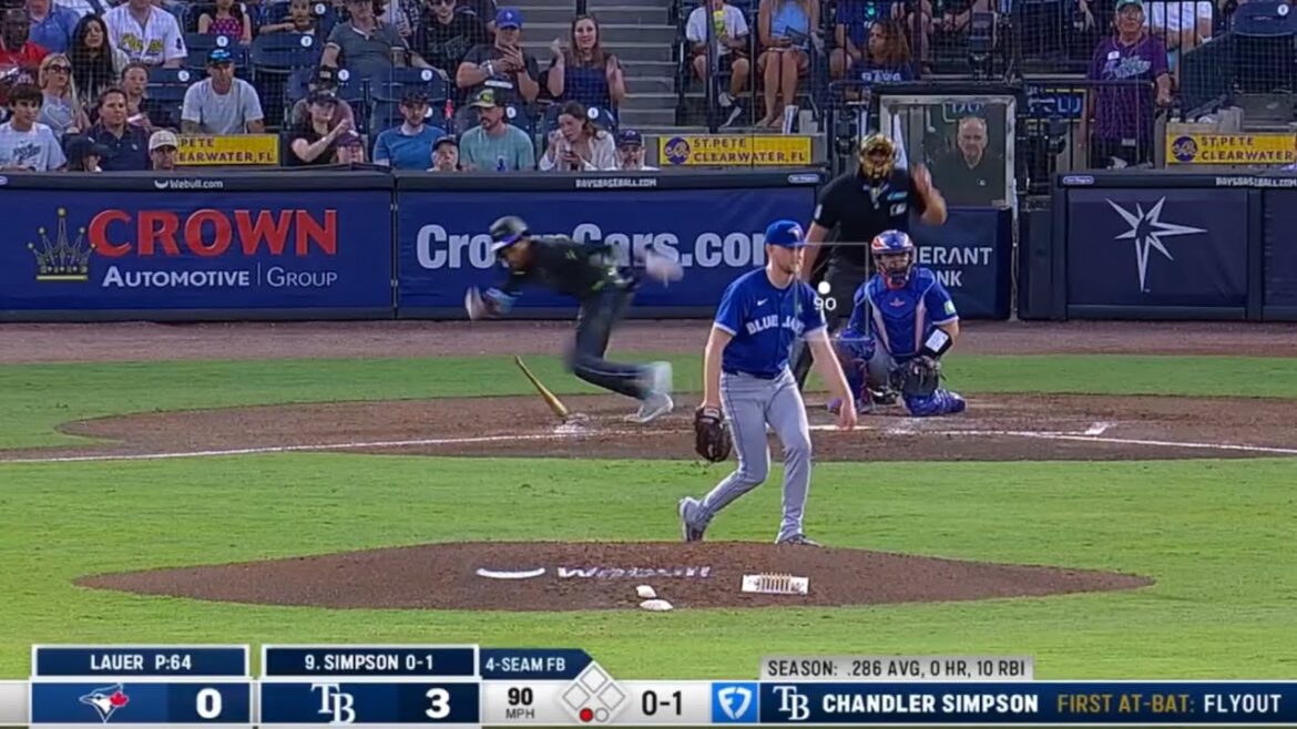 なんでその打球でセーフなん？！ってなるチャンドラーシンプソンの神速内野安打集