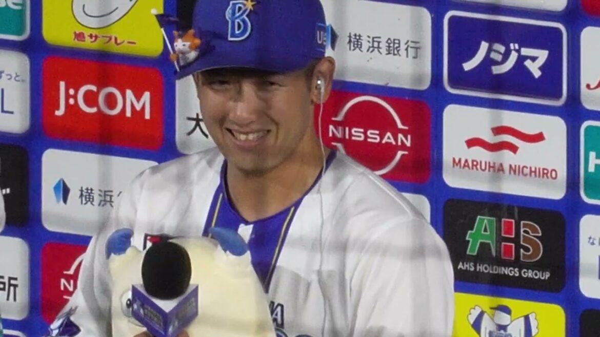 【「絶対にゲッツーを打たない打法が功を奏した」】山本祐大選手、ヒーローインタビュー(2025.9.26/横浜スタジアム）