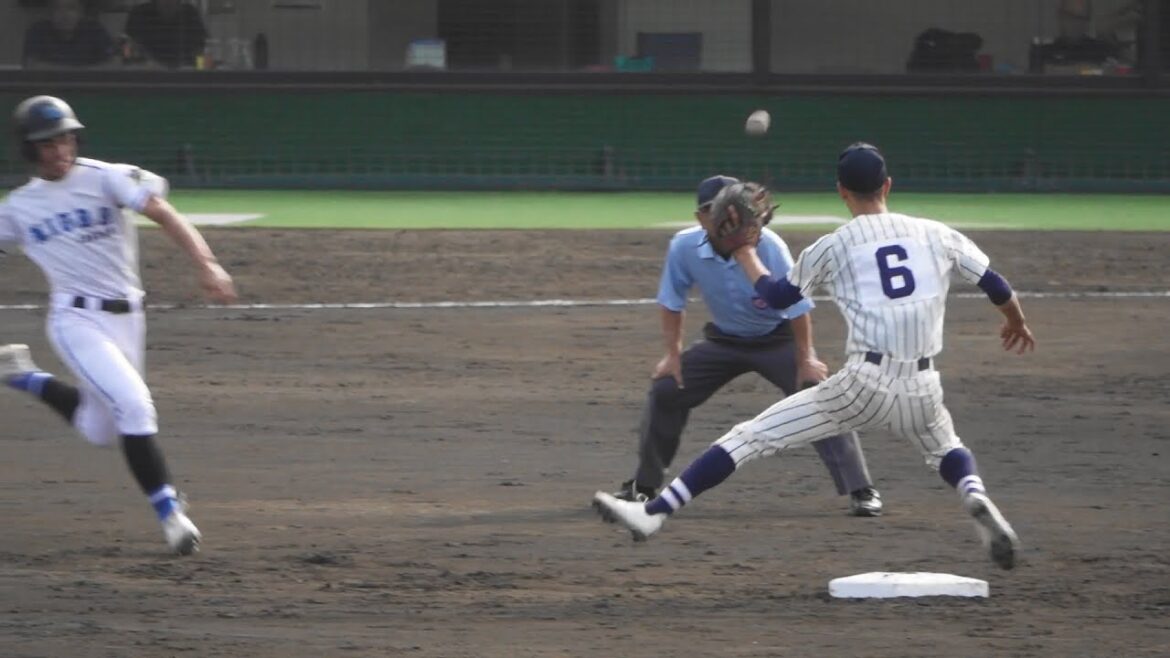 東海大相模《 盗塁阻止！2松﨑大和→6安嶋浬久の横っ跳び捕球とタッチ 8回表 》東海大相模 4 - 1 三浦学苑｜準々決勝｜神奈川県高校野球秋季県大会 2025.9.28