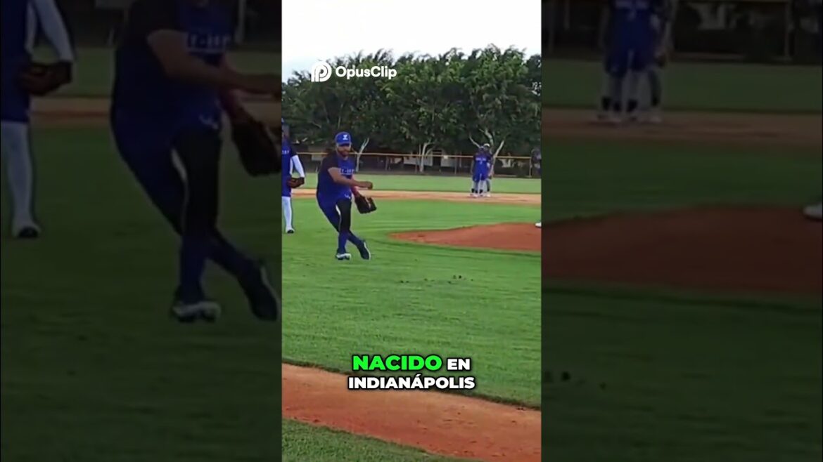 Mel Rojas Jr  en el campo  ¡de Indy a la gloria del béisbol!