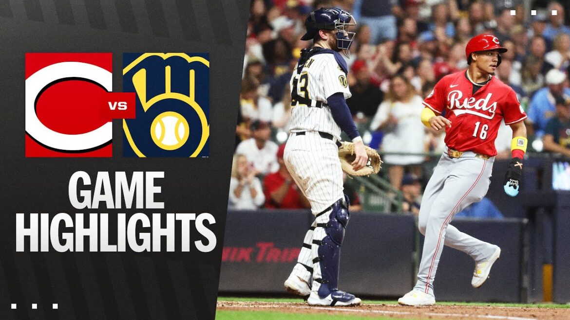 Reds vs. Brewers Game Highlights (9/27/25) | MLB Highlights