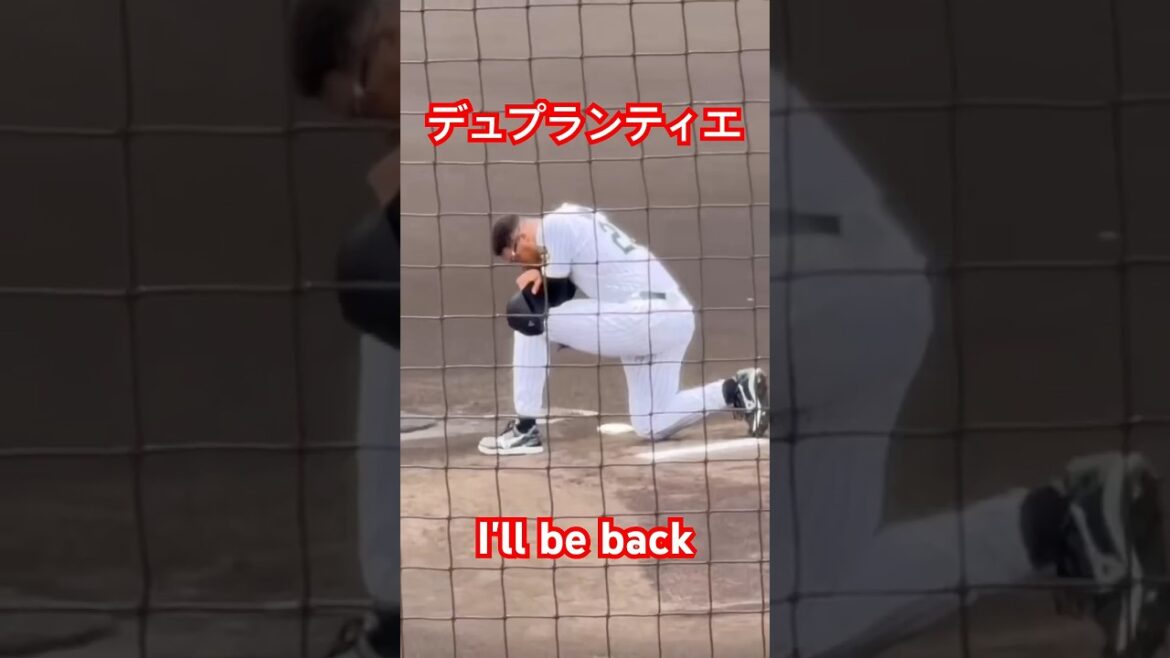 デュプランティエ、降臨。 #阪神タイガース #デュプランティエ #shorts