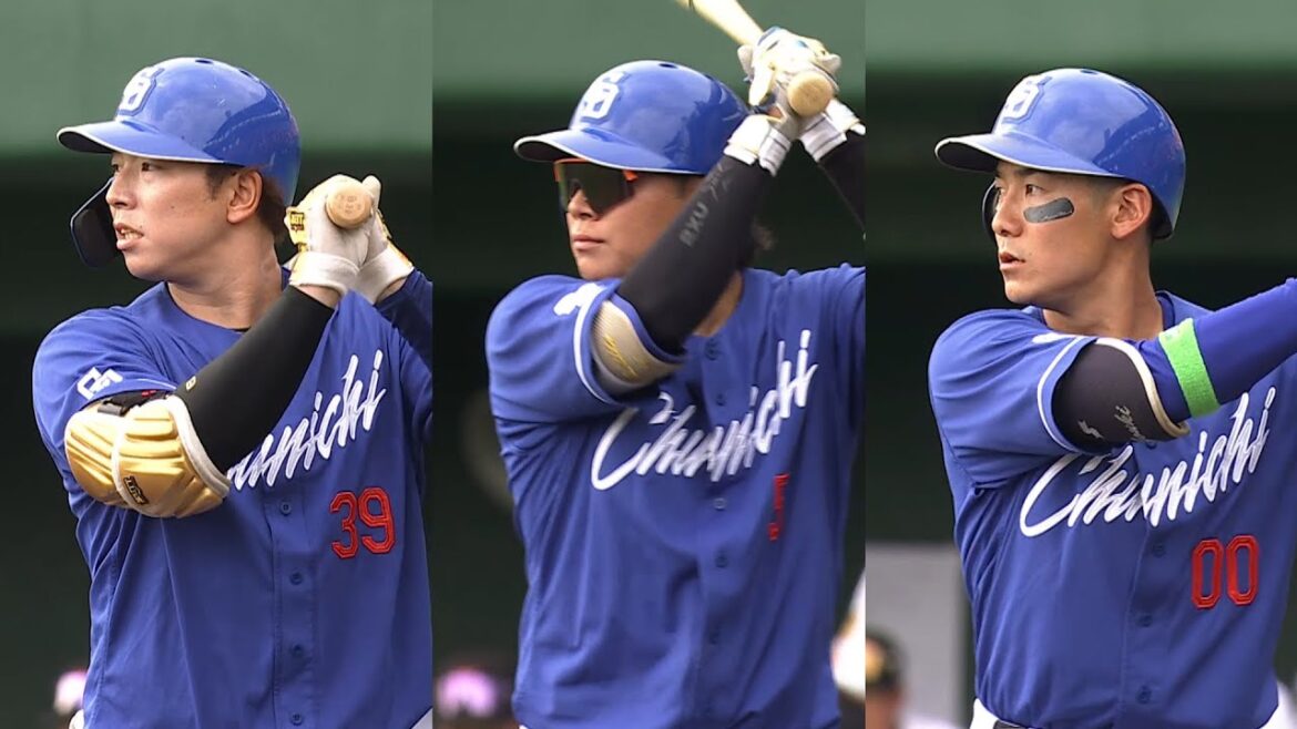 2回表、宇佐見真吾と村松開人の連続タイムリーなどで中日が3点先制！ -2025年プロ野球ファーム日本選手権-