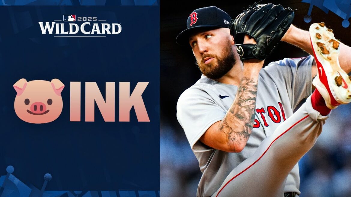 ELEVEN strikeouts for Garrett Crochet in his Postseason debut! (117 pitches for the Red Sox ace!) 🐷 ELEVEN strikeouts for Garrett Crochet in his Postseason debut! (117 pitches for the Red Sox ace!) 🐷