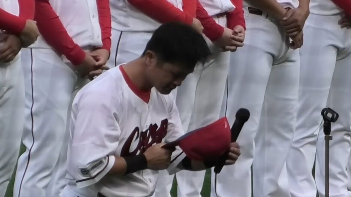 【引退スピーチ①)上本崇司さんよりファンにご挨拶！広島東洋カープ 2025年10月4日