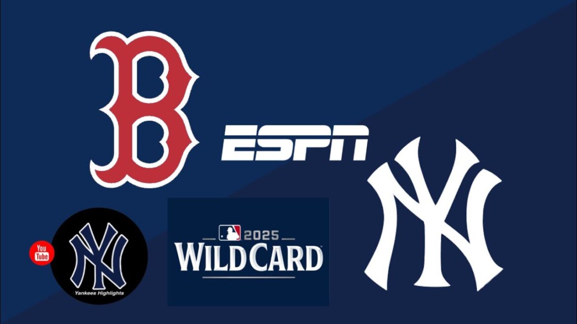 Boston Red Sox Vs New York Yankees AL Wildcard Series Game 3 Live Scoreboard Watch 10/2/25 (ESPN)