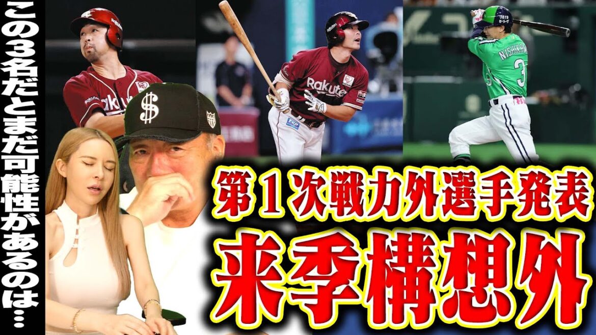 【戦力外通告】ヤクルト西川遥輝&楽天阿部・島内が来季構想外‼︎”厳し事を言うけど…”来季構想外の3名について語ります【プロ野球】
