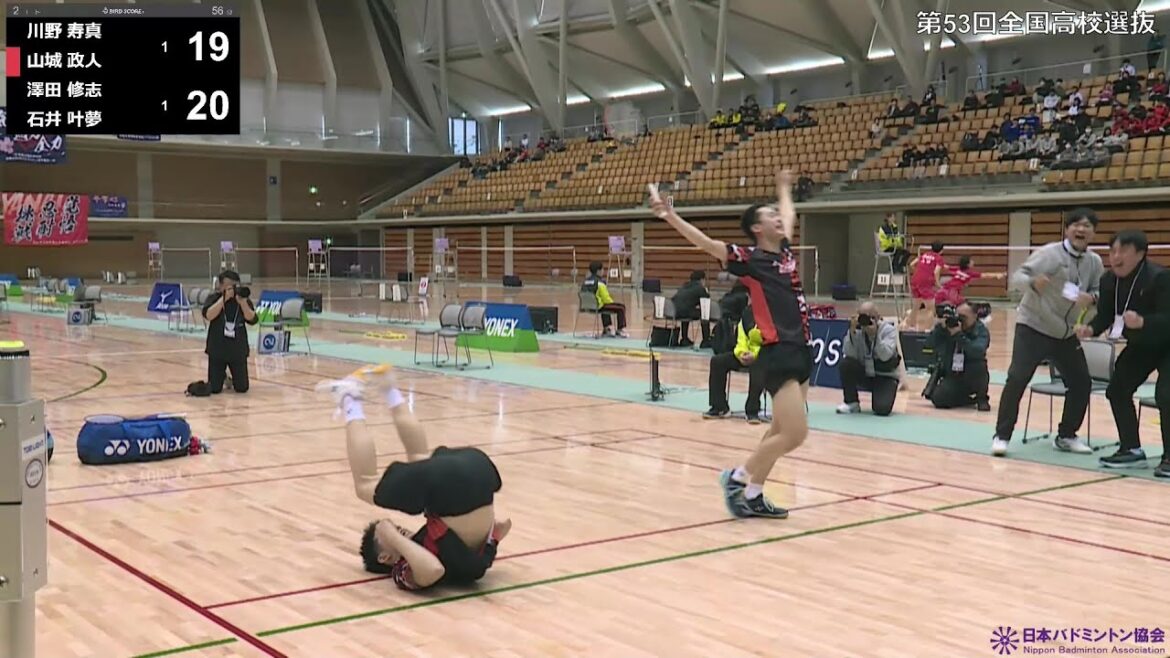 【高校選抜2025】個人対抗_男子ダブルス決勝|川野寿真/山城政人(ふたば未来学園・福島県)vs 澤田修志/石井叶夢(埼玉栄・埼玉県) 【高校選抜2025】個人対抗_男子ダブルス決勝|川野寿真/山城政人(ふたば未来学園・福島県)vs 澤田修志/石井叶夢(埼玉栄・埼玉県)