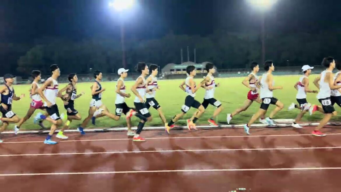 【第1回奈良県強化長距離記録会】男子3000m 5組 2025/09/28(日)