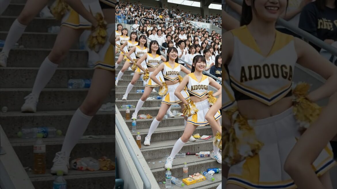 ドームチア頑張れNPB　#ai #チアガール #チアリーダー #野球 #応援 #可愛い #NPB #プロ野球