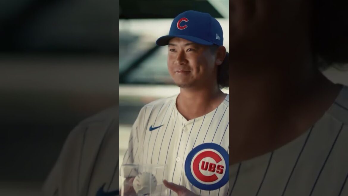 変なCMに出演してしまう今永昇太w #mlb #cubs