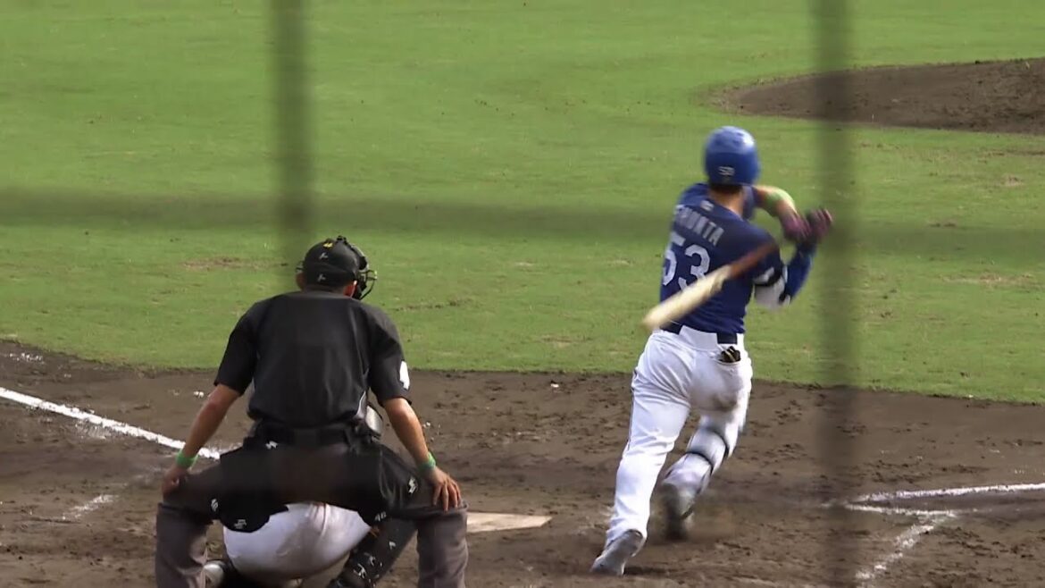 7回表、駿太の一発！ライトへ2ランホームラン！ -2025年プロ野球ファーム日本選手権-