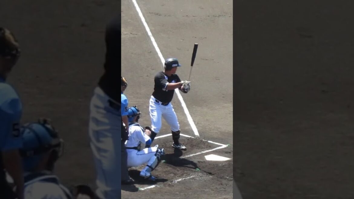 【マリーンズ】山口航輝のヒット時の打撃フォーム2024年6月5日 日本ハムファイターズ対 千葉ロッテマリーンズ