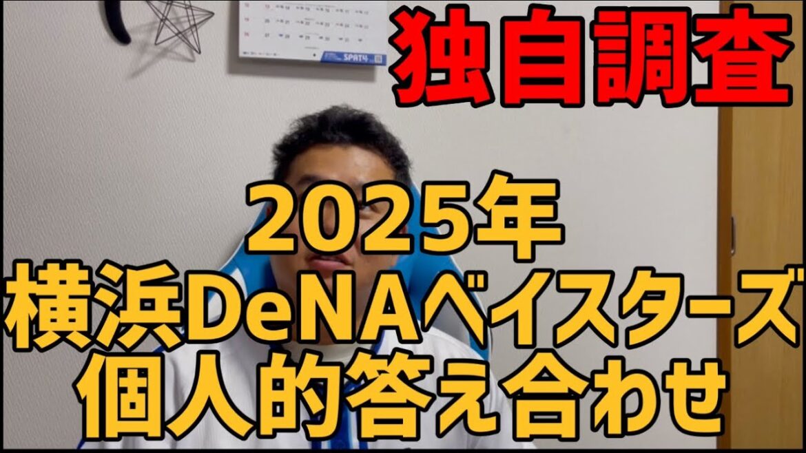 2025年横浜DeNAベイスターズ 個人的答え合わせ