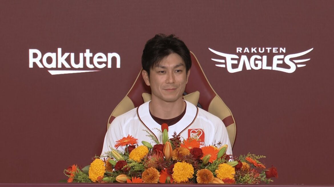 【楽天一筋14年】 東北楽天・岡島豪郎 引退会見