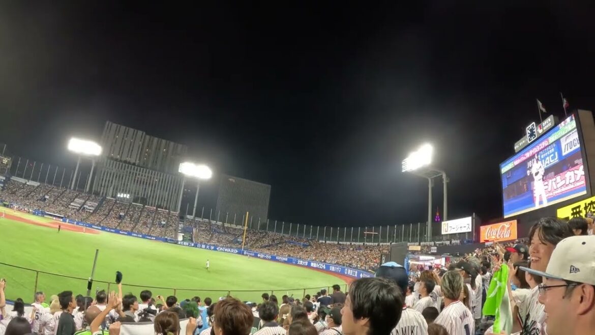 東京ヤクルトスワローズ 村上宗隆 ホーム神宮での最終打席 2025/9/28
