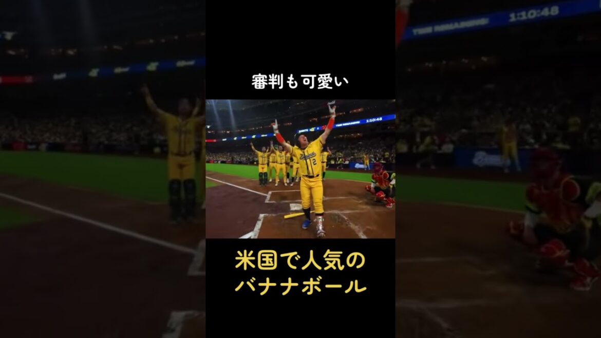 杉谷拳士、きつねダンス。米国でも炸裂。 #サバンナバナナズ #バナナボール