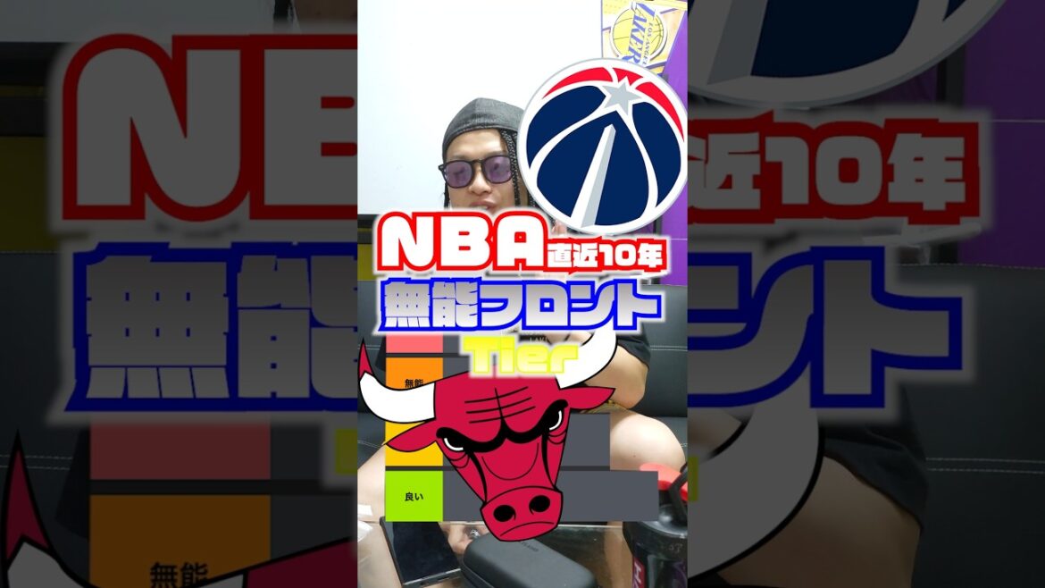 【1番球団運営下手なのは？】ブルズとウィザーズよりアホな球団#クーズ男 #nba #ホーネッツ #ブルズ #河村勇輝