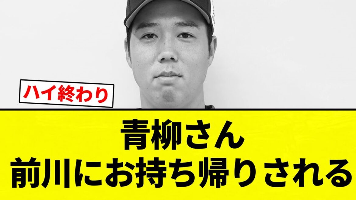 【3ランお持ち帰り】青柳さん 前川にお持ち帰りされる【プロ野球反応集】【2chスレ】【なんG】