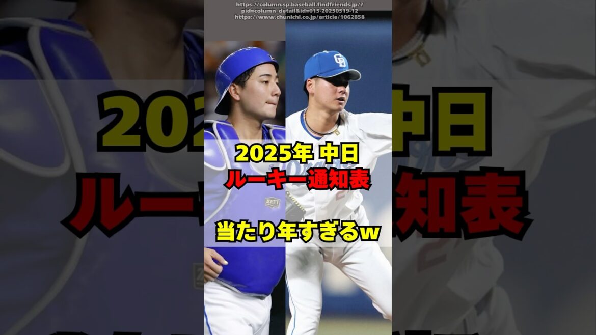 【中日】ルーキー通信簿！2024ドラフトが当たり年すぎる