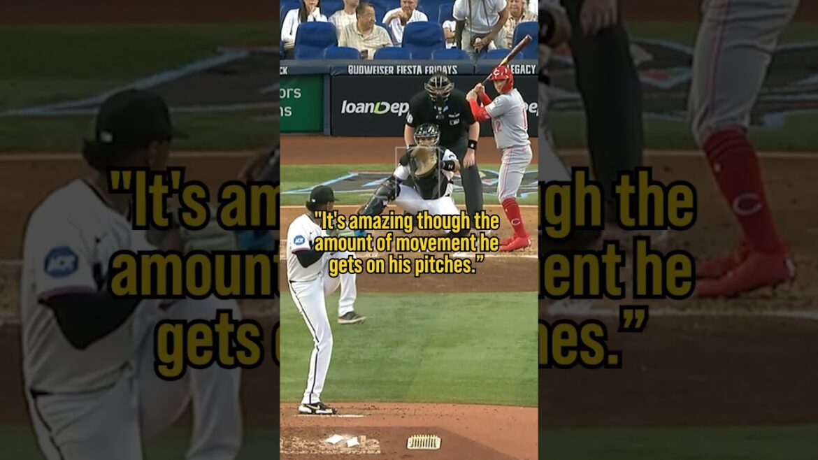 Record Setting Changeup and other cartoonish stuff from Edward Cabrera. Record Setting Changeup and other cartoonish stuff from Edward Cabrera.