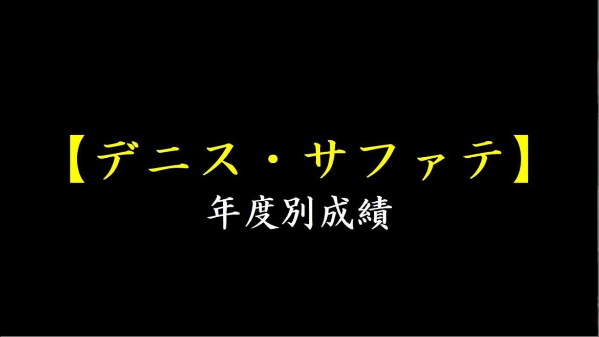 【デニス・サファテ】年度別成績_通算成績【プロ野球】