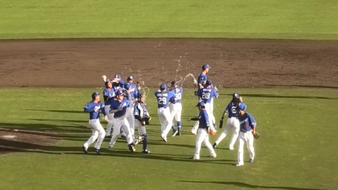 -2025.10.04-【NPB】９回裏 根尾〆 祝14年ぶり7度目の日本一達成！ #ファーム日本選手権 中日ドラゴンズ（vs読売）