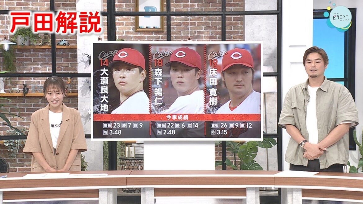 【レモン農家】カープOB戸田隆矢が先発陣総括| 勝ちグセ | CARP
