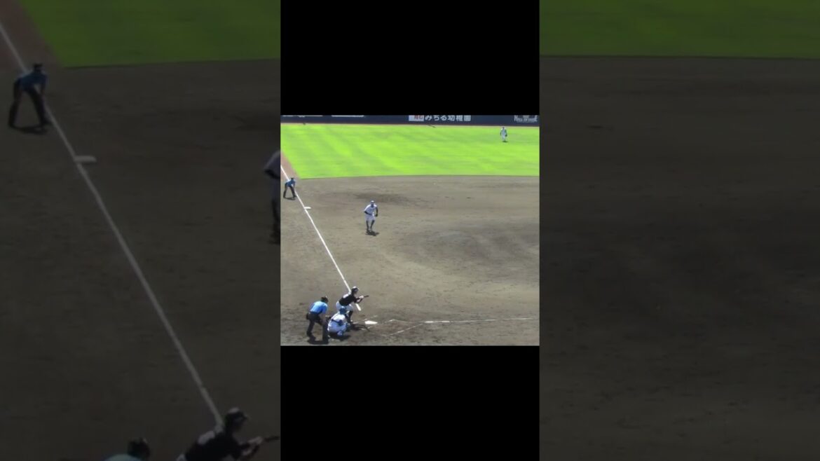 【マリーンズ】植田将太のバントから松石信八がレフトへヒット2024年6月5日 日本ハムファイターズ対 千葉ロッテマリーンズ