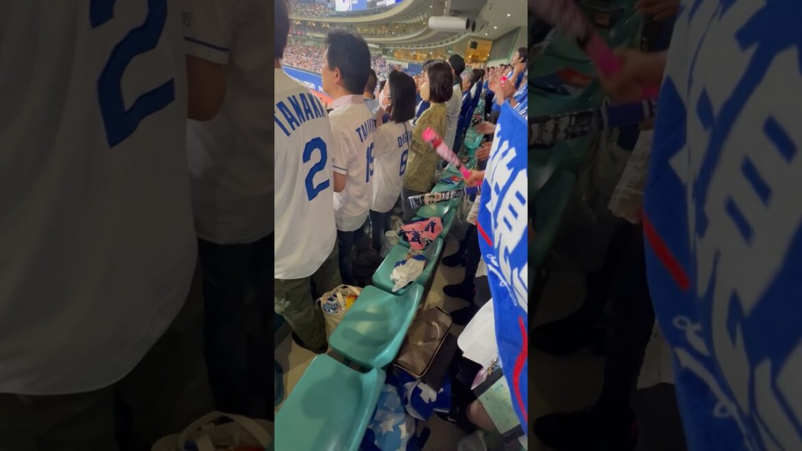 美しき世界💫宇佐見🌈2024.5.6ライト外野ドラゴンズ応援 読売戦 #ドラゴンズファンと繋がりたい #阿部 #ライデルマルティネス