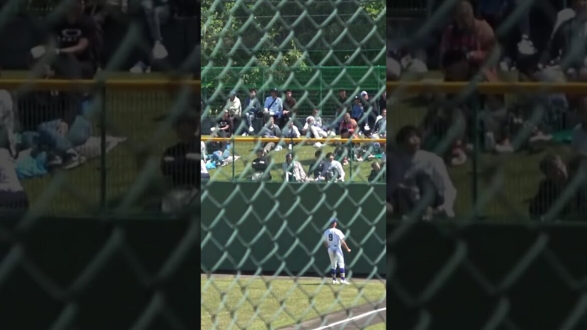 前橋育英・淡路温史(高崎中央B)  剛腕・石垣元気から逆方向へホームラン　　#高校野球 #野球 #前橋育英 #健大高崎 #ドラフト候補 #ダイジェスト #プロ野球 #ホームラン