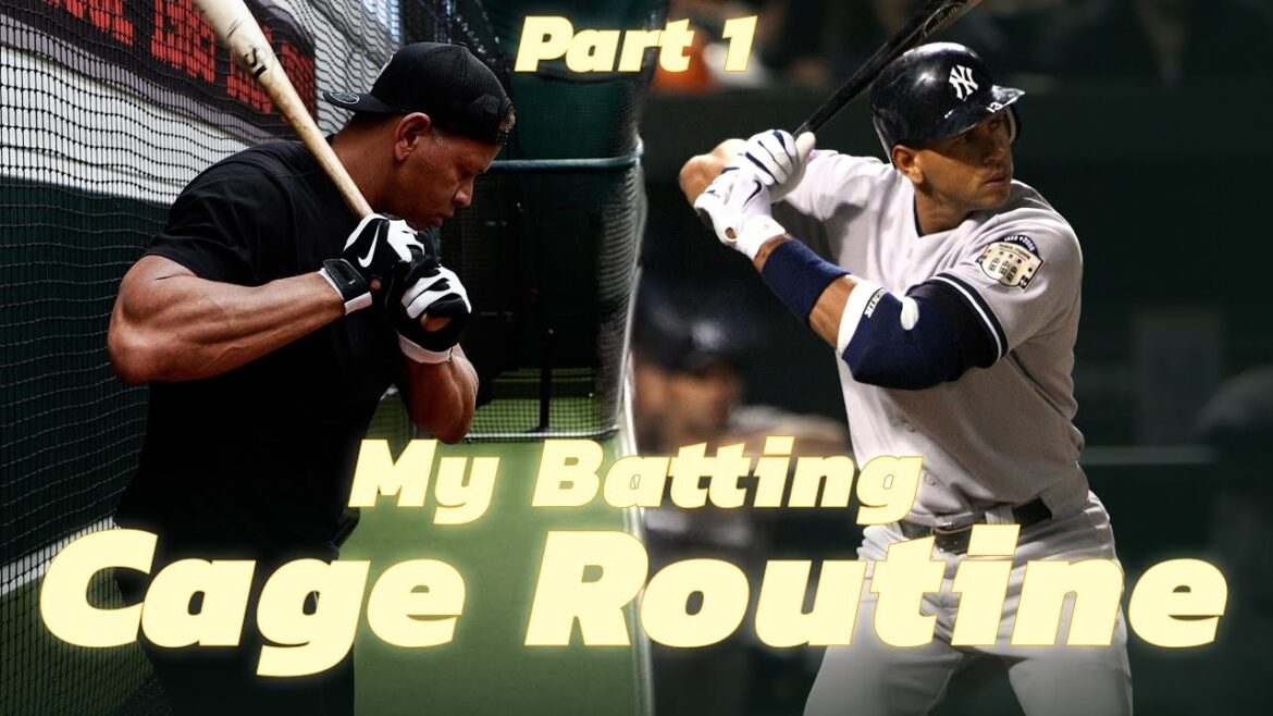私のMLBバッティングケージルーティン|ティーワーク、スイングテクニック、そして野球のウォームアップの基礎|A-ROD 私のMLBバッティングケージルーティン|ティーワーク、スイングテクニック、そして野球のウォームアップの基礎|A-ROD