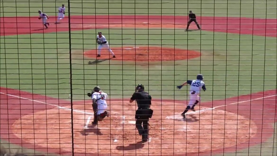 2025年　石川ミリオンスターズ　間野勇翔選手　打撃+盗塁+守備