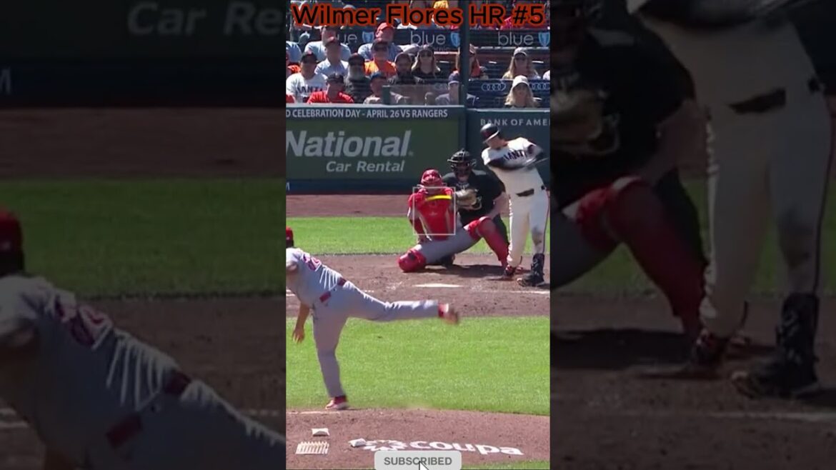 Wilmer Flores Hits Game Tying Home Run!