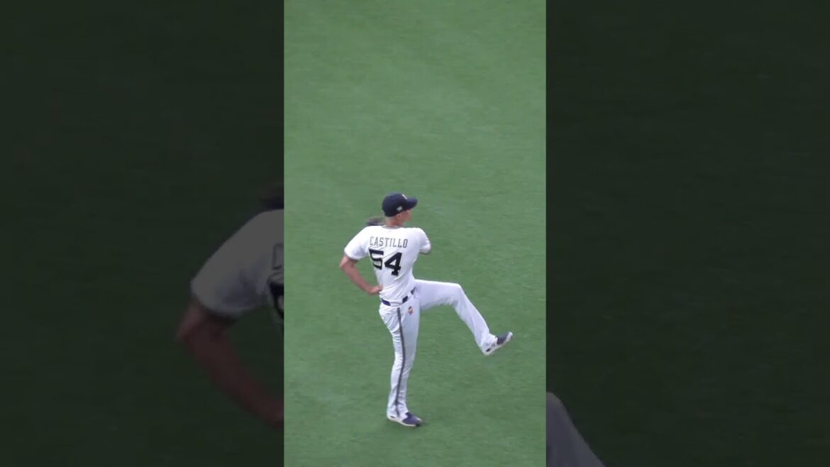 ルイス・カスティーヨ Luis Felipe Castillo　登板前にけっこう腕を回す　#オリックスバファローズ