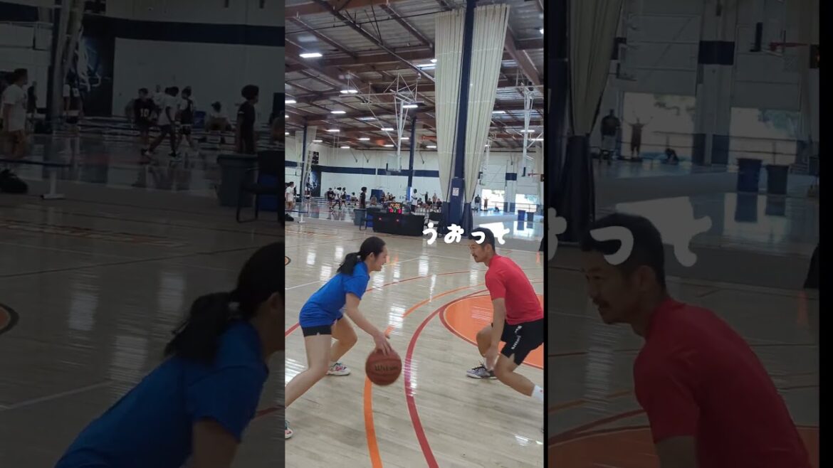 足元グラグラにされました #バスケを楽しめ #basketball #バスケ