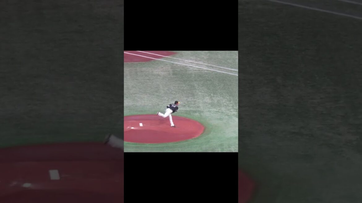 ホークス東浜巨のピッチングフォーム＜読売ジャイアンツ対 福岡ソフトバンクホークス2024年5月30日＞