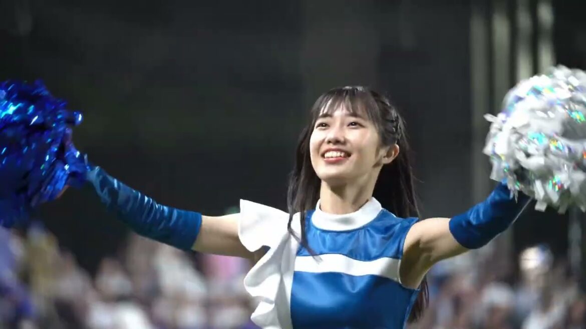 【西崎光さん】 ファイターズ讃歌 2024.06.11 ファイターズガール #北海道日本ハムファイターズ #ファイターズガール  #baseball #lovefighters  #かわいい