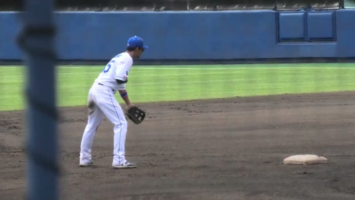 【ウエスタンリーグ 優勝決定3連戦】中日ドラゴンズ チェイビス選手・村松開人選手・土田龍空選手・津田啓史選手のイニング間内野ボール回し 2025/9/26 ナゴヤ球場