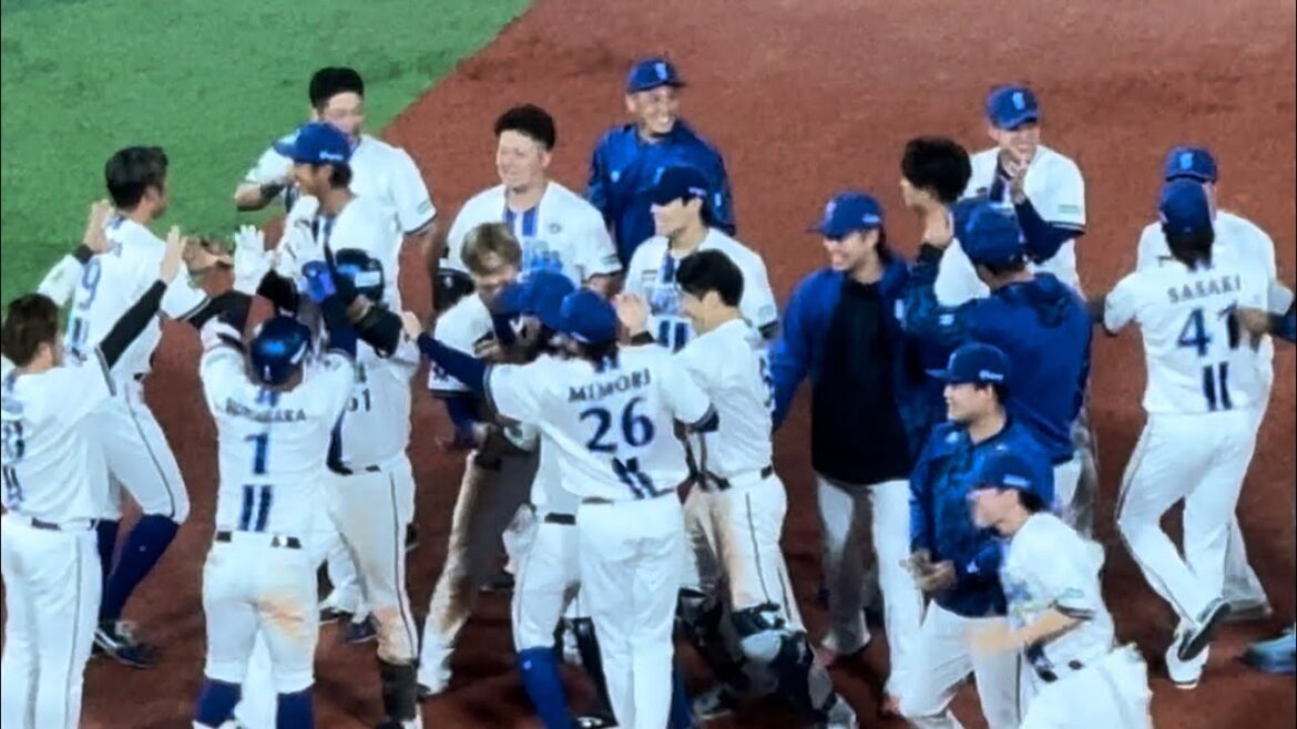 蝦名達夫サヨナラタイムリー横浜DeNAベイスターズ2025年10月12日読売ジャイアンツクライマックスシリーズファーストステージ
