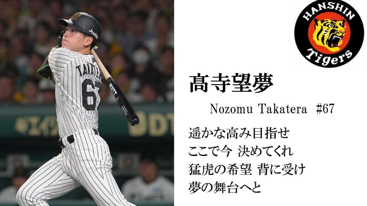 【非公式】阪神・髙寺望夢ヒッティングマーチ