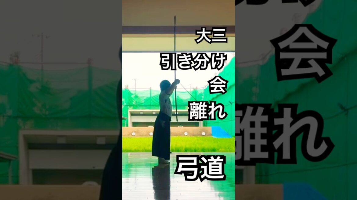 【弓道】胴造が大切！発射台の安定が高的中の近道！ #弓道 #dance #ツルネ