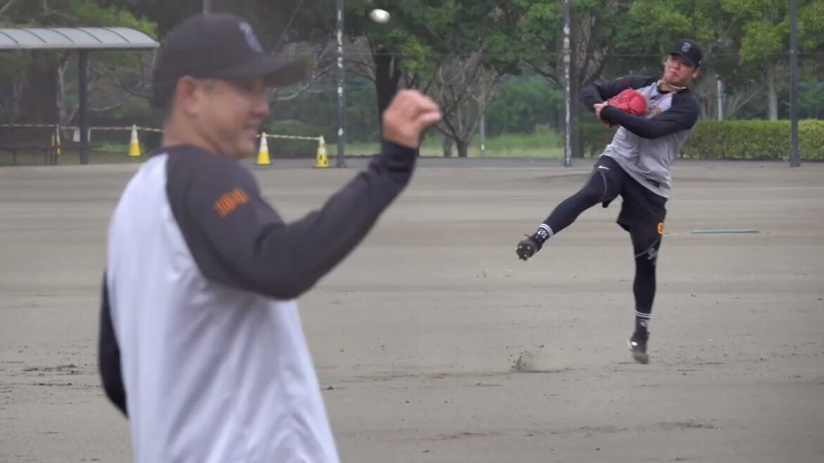 【フェニックスリーグ】読売ジャイアンツ(巨人軍)投手ノック(2025‐1011)