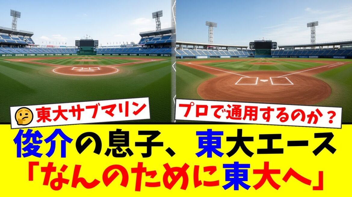レジェンド渡辺俊介の息子・向輝が東大からプロ志望！しかし身長167cmのサブマリンに元スカウトが「何故東大に？」と辛辣評価…果たしてドラフト指名は？【プロ野球ファンの反応】