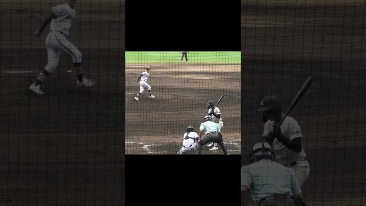 高川学園　木下瑛二選手　奪三振　2025年全国高校野球選手権　未来富山vs高川学園