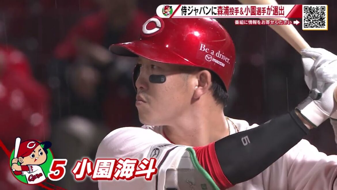 侍ジャパン  カープから２人選出　小園選手「積極的なプレーを」森浦投手「落ち着いて自分の投球を」【球団認定】カープ全力応援チャンネル