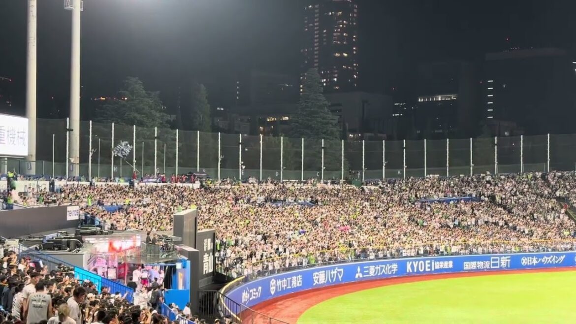 【現役最終打席】東京ヤクルトスワローズ 川端慎吾 応援歌→チャンスver