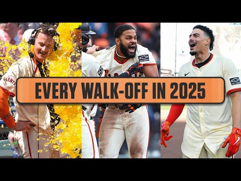 Every Giants Walk-Off in 2025 Every Giants Walk-Off in 2025